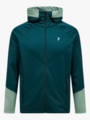 Peak Performance Rider Essentials Zip Hood Ponderosa Pine / Green Valley