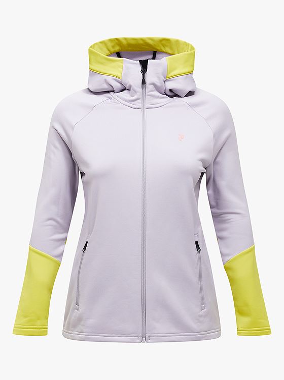 Peak Performance Rider Essentials Zip Hood Misty Lavender