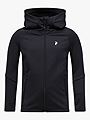 Peak Performance Junior Rider Essentials Zip Hood Black