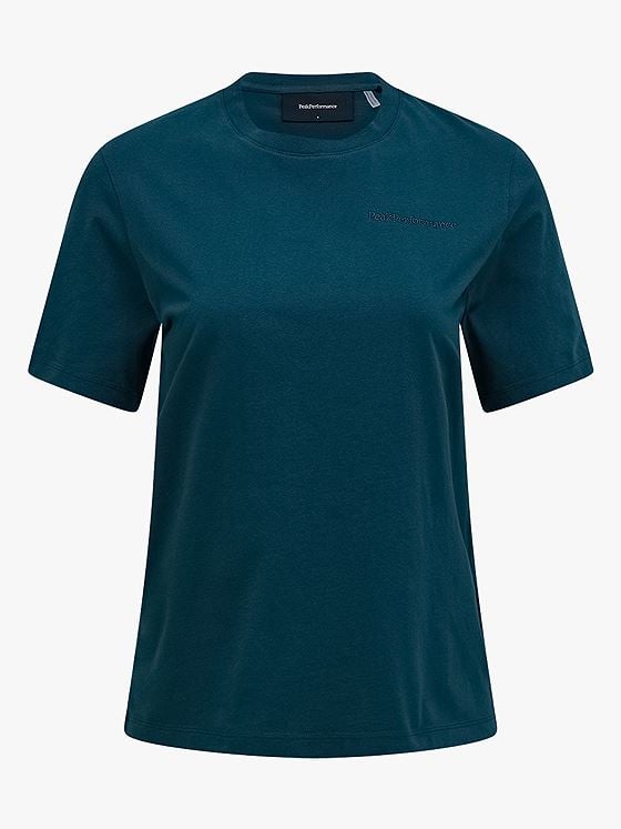 Peak Performance Original Small Logo Tee Women Ponderosa Pine
