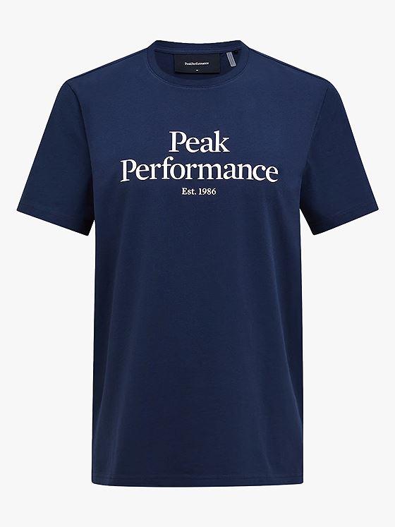 Peak Performance Original Tee Men Blue Shadow / Offwhite