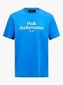 Peak Performance Original Tee Men Crisp Air Blue / Offwhite