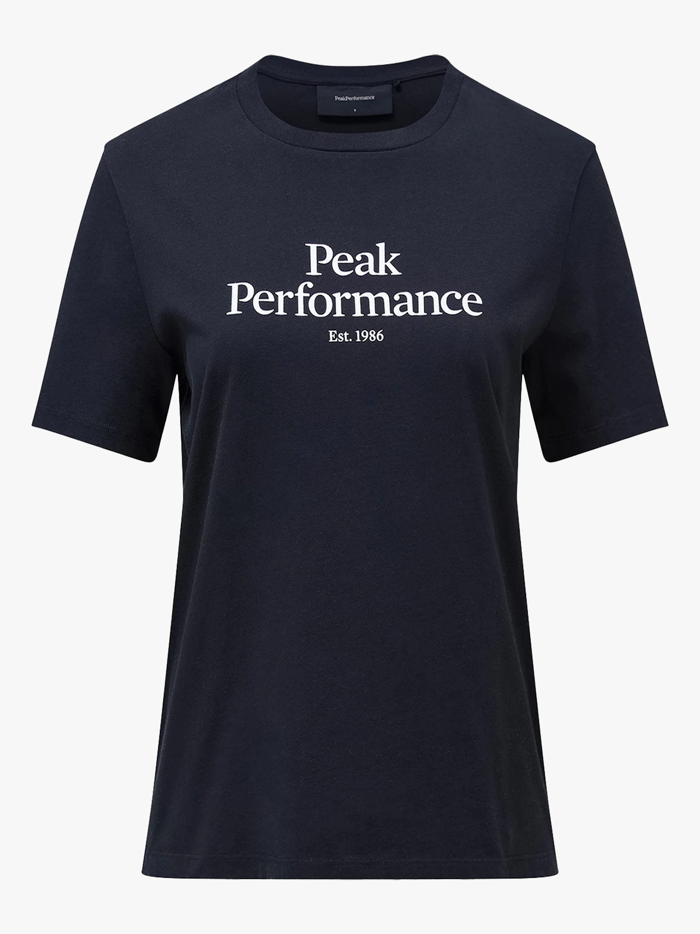 Peak Performance Original Tee Women Black / Offwhite