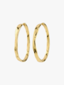 Pilgrim Ember Large Hoops Gold