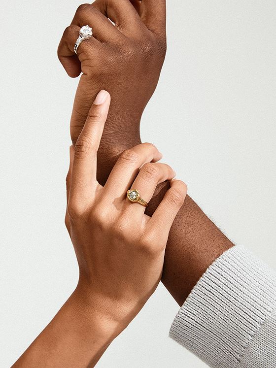 Pilgrim Callum Ring Gullbelagt