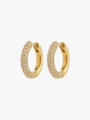 Pilgrim Tatum Medium Hoops Gullbelagt