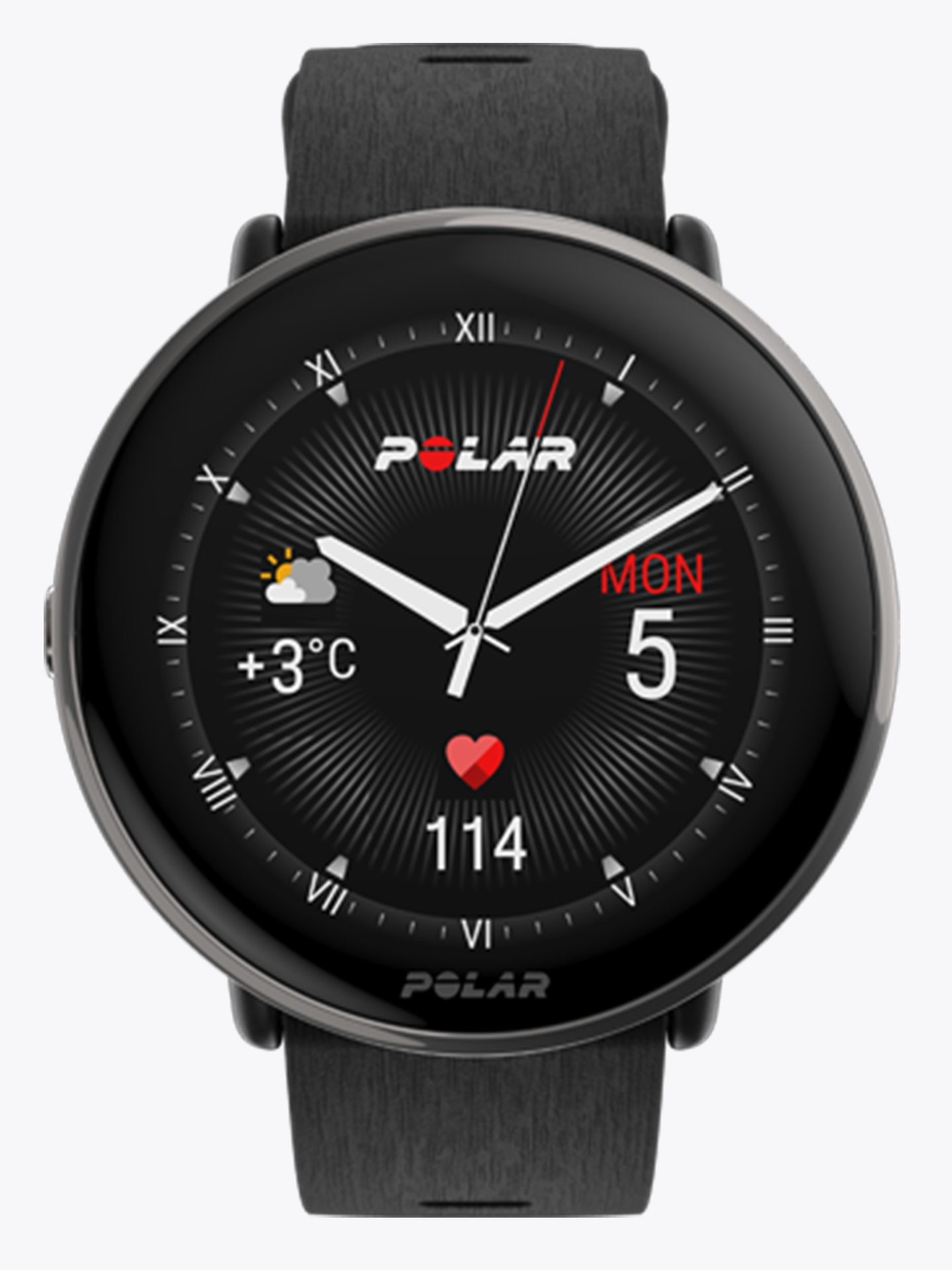 Polar Ignite 3 Titanium Black