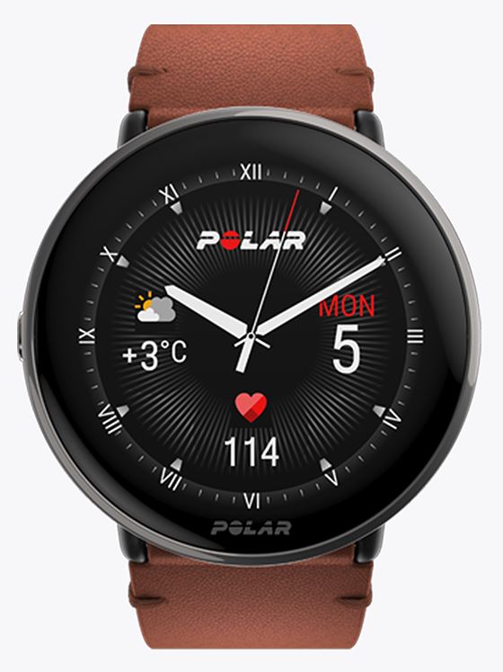 Polar Ignite 3 Titanium Brown