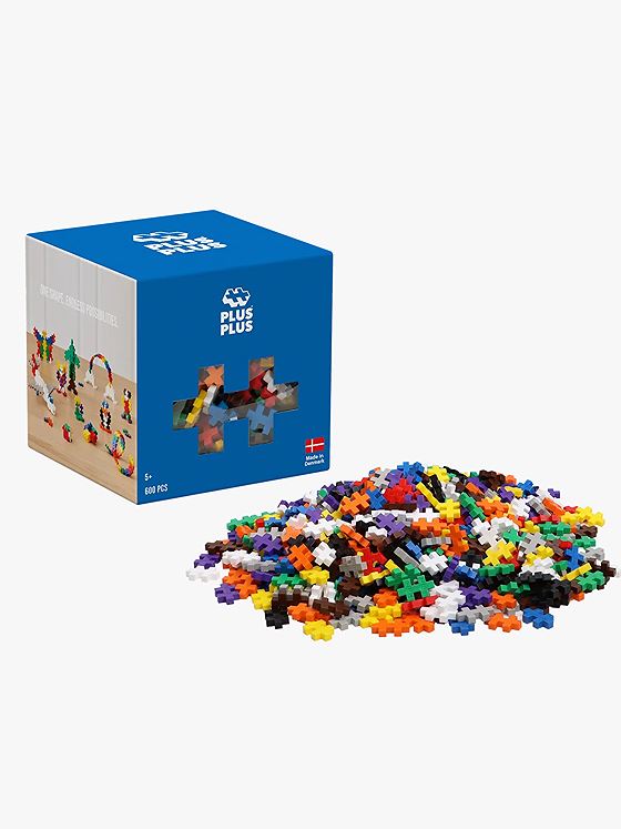 Plus-Plus Basic - 600 pcs Flerfarget