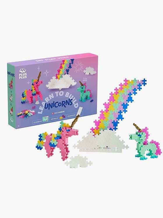 Plus-Plus Learn to Build Unicorns Flerfarget