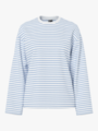 Pieces Sadie Long Sleeve Top Cloud Dancer CBlue