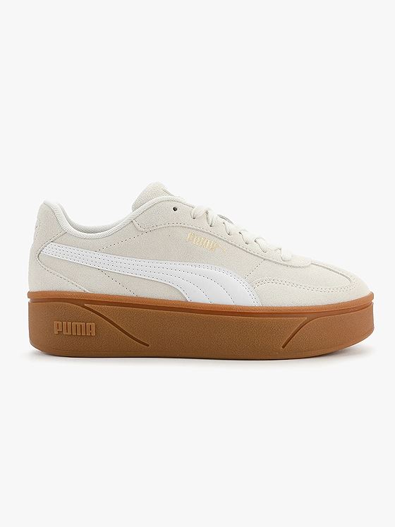 Puma Club II Era Platform SD Wns Vapor Gray-PUMA White
