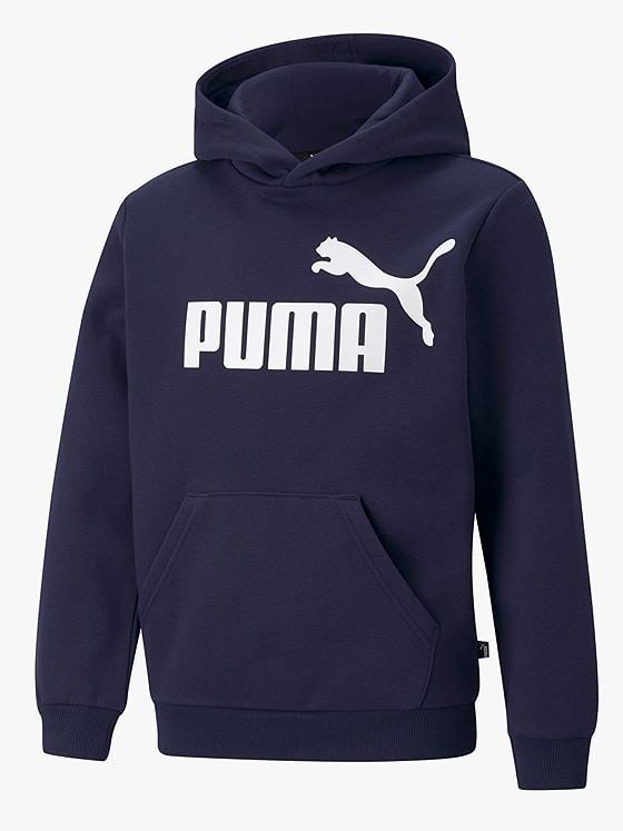 Puma Essentials Big Logo Hoodie Peacoat