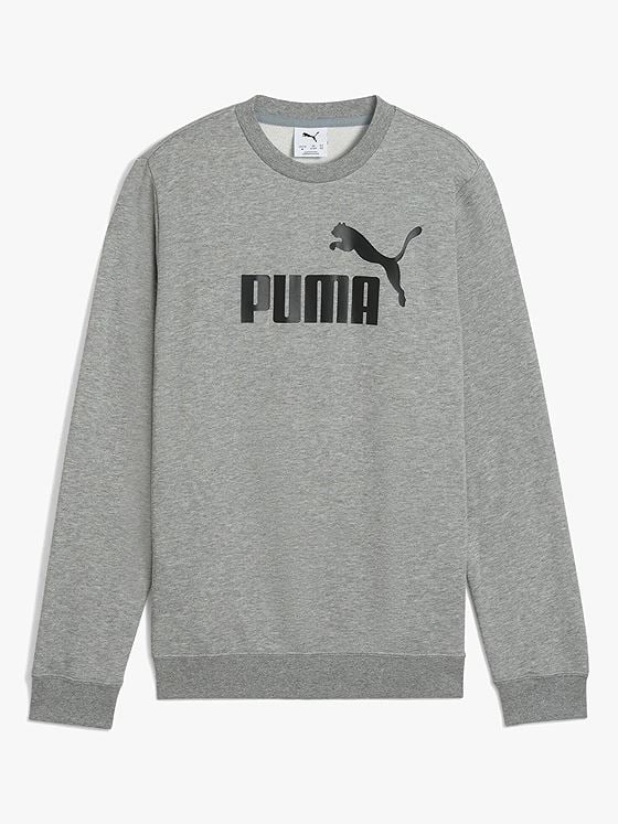 Puma Ess No. 1 Logo Crew Medium Gray Heather