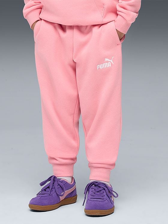 Puma Ess No. 1 Logo Sweatpants Fleece Rosa