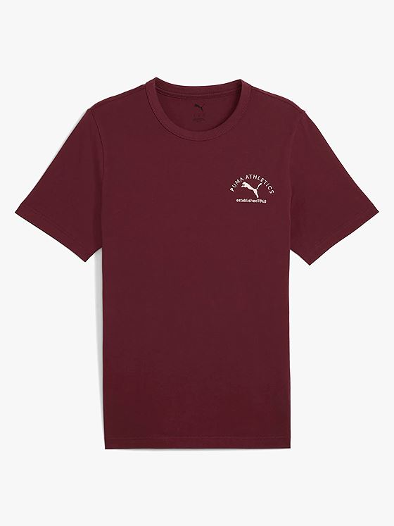 Puma Class Graphic Tee Ruby Shimmer