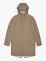 Rains Long Jacket Beige