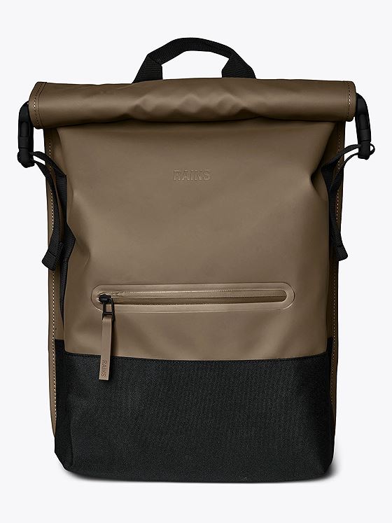 Rains Buckle Rolltop Rucksack Wood