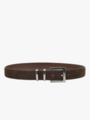 Roberto Rosso Zeno Belt Slim Dark Brown