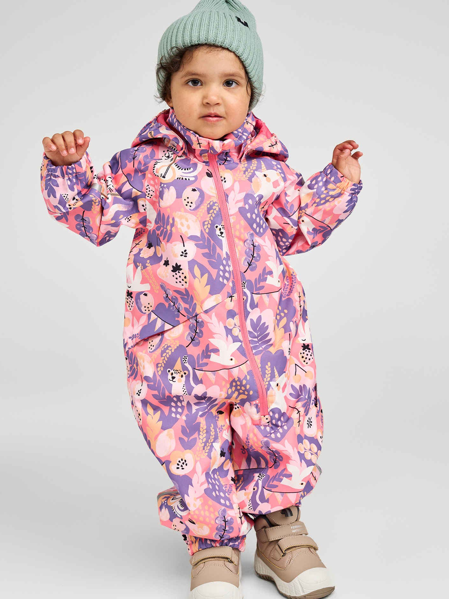 Reima Jupperi ReimaTec overall Soft Coral