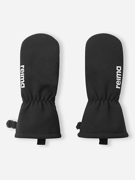 Reima Osaten Softshell mittens Black