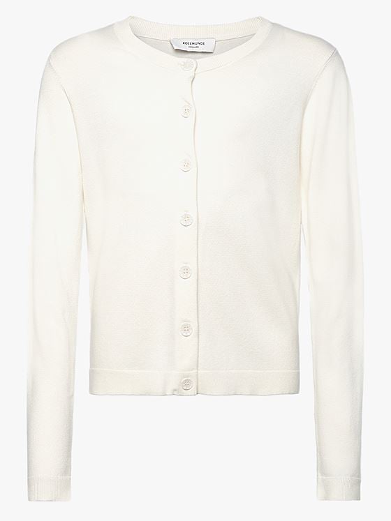 Rosemunde Denise Long Sleeve Regular Cardigan Cloud Dancer