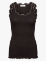 Rosemunde Babette Silk Top With Lace Ganache