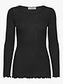 Rosemunde Burlington Long Sleeve Regular O-Neck Black