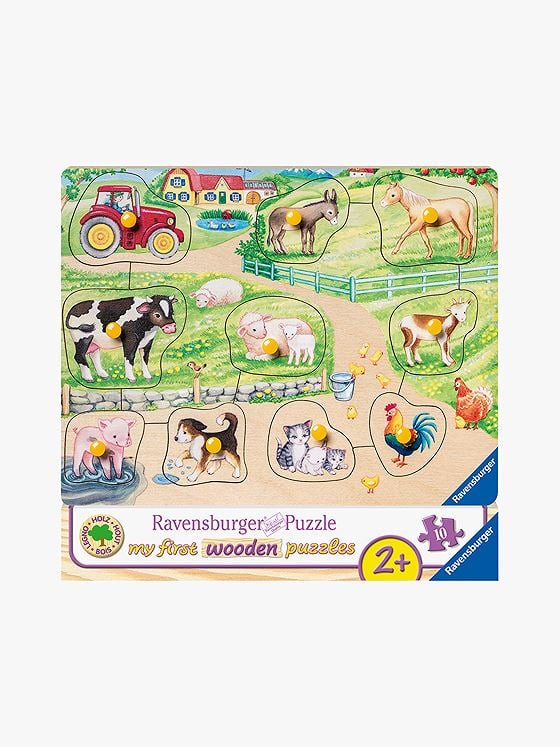 Ravensburger Bondegård 10 deler Flerfarget