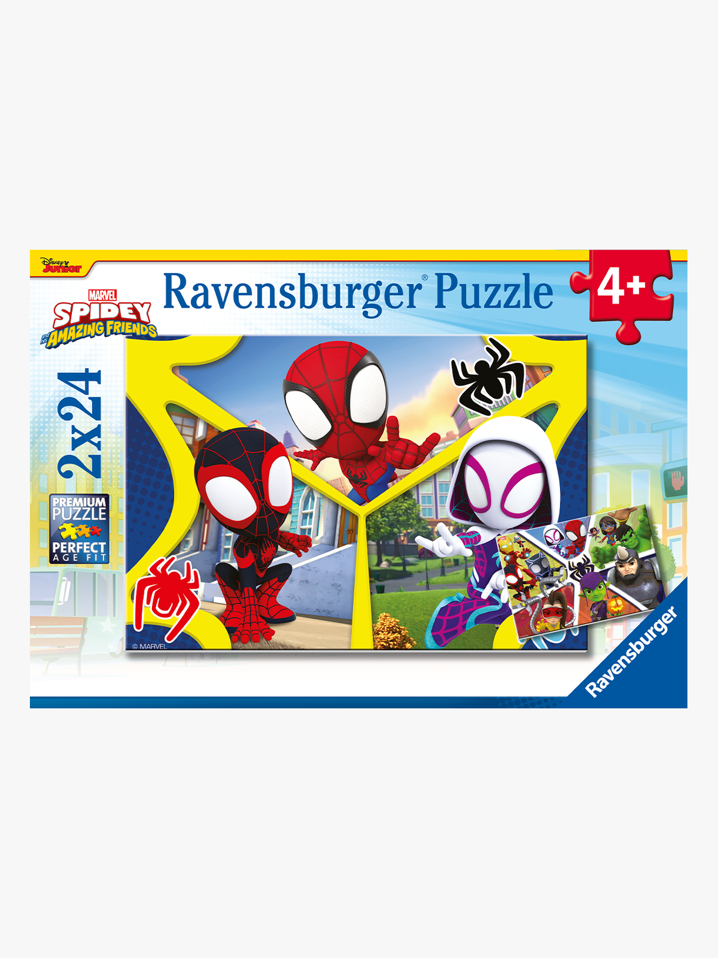 Ravensburger Spidey og hans fantastiske venner 2x24p Flerfarget