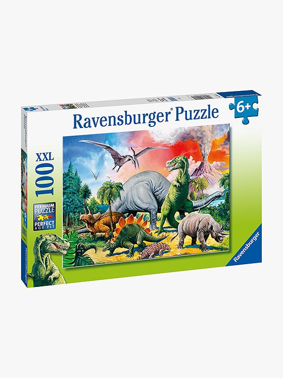 Ravensburger Dinosaurer 100 deler Flerfarget