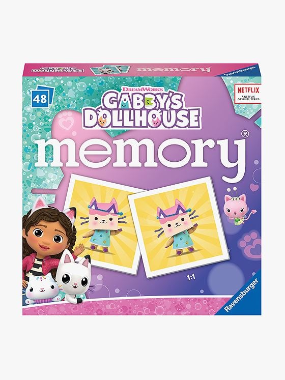 Ravensburger Gabby’s Dollhouse Mini memory® Flerfarget