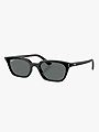 Ray-Ban 0RB4456 Frame: Polished Black / Lenses: Dark Grey Polar