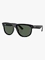 Ray-Ban Boyfriend Reverse Frame: Polished Black / Lenses: Green