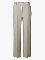 Selected Femme Rita Mid Waist Wide Pant Island Fossil Melange