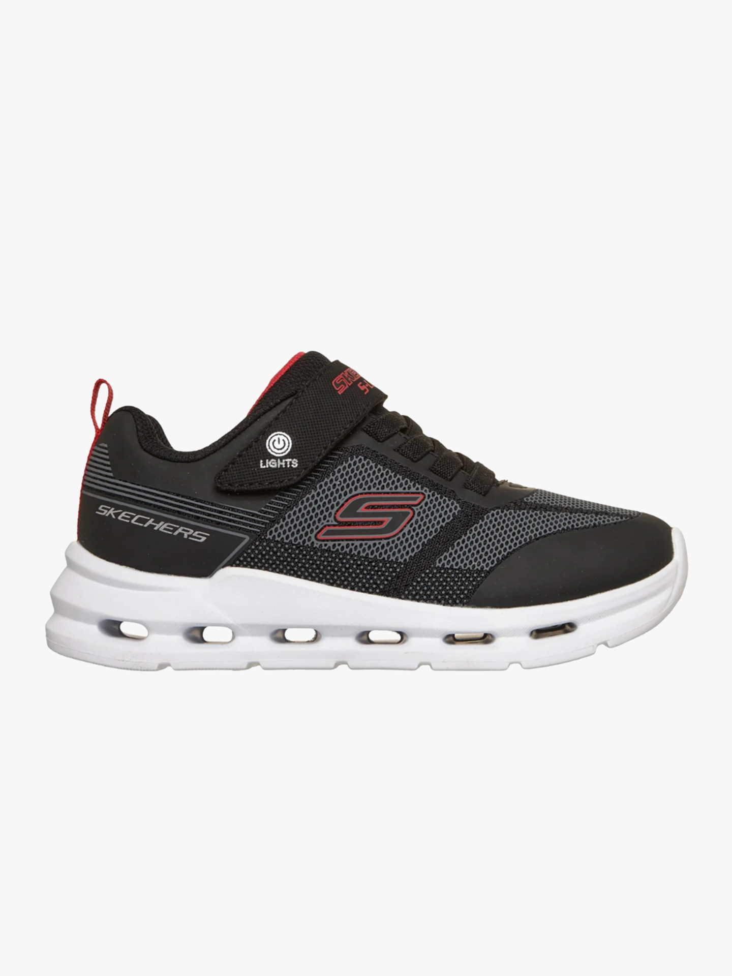 Skechers Glide-Step Lights BLK