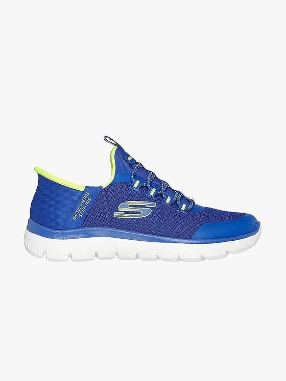 Skechers Summits Blue / Lime