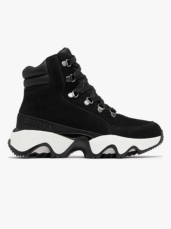 Sorel Kinetic Impact Conquest Plus Waterproof Boot Black / Sea Salt