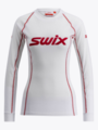 Swix RaceX Classic Long Sleeve Bright White/Swix Red