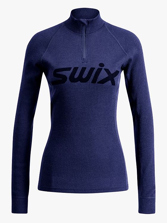 Swix RaceX Merino Half Zip Dark Navy