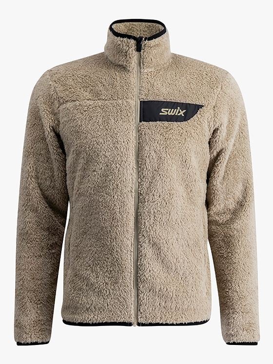 Swix Infinity Pile Midlayer Full-Zip Dune