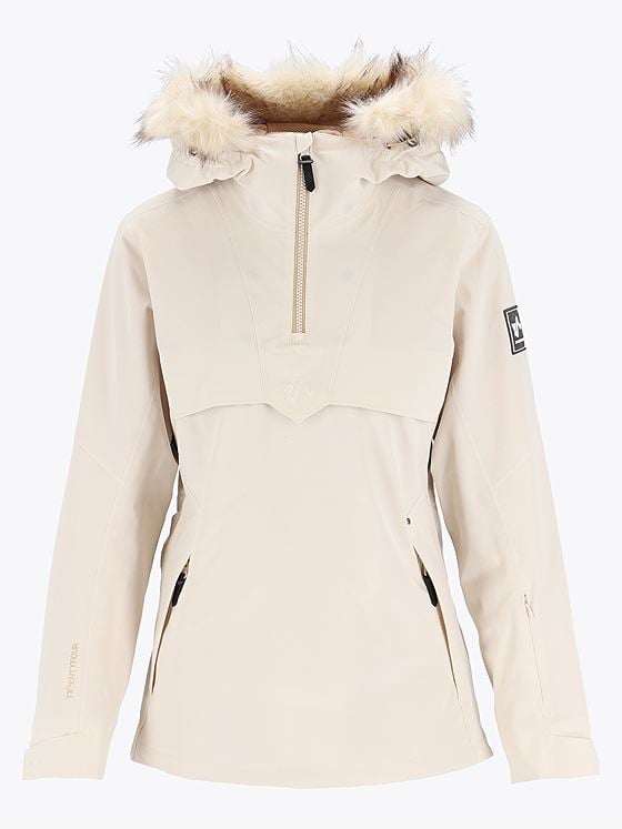 Twentyfour Finse 2.0 2-Lags Anorakk Gråhvit