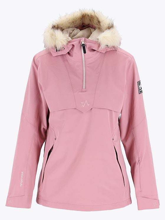 Twentyfour Finse 2.0 2-Lags Anorakk Støvrosa