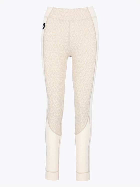 Twentyfour Aurora Aya Ulltights Gråhvit