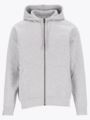 Twentyfour & Zip Hoodie Lys Grå M