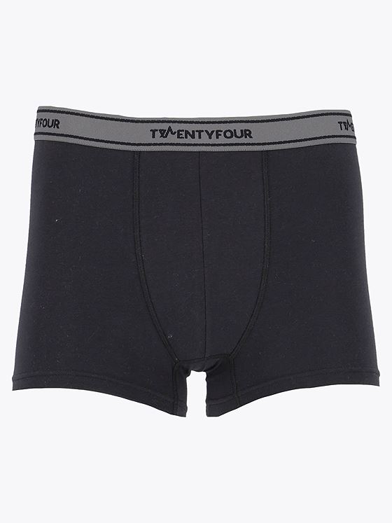 Twentyfour & Boxer 3-Pakk Sort/Marine/Grå