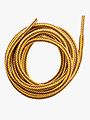 2GO Shoelace 120cm Brown/yellow