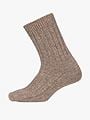 Tova Oims Mongolian Wool Sock Natural Brown
