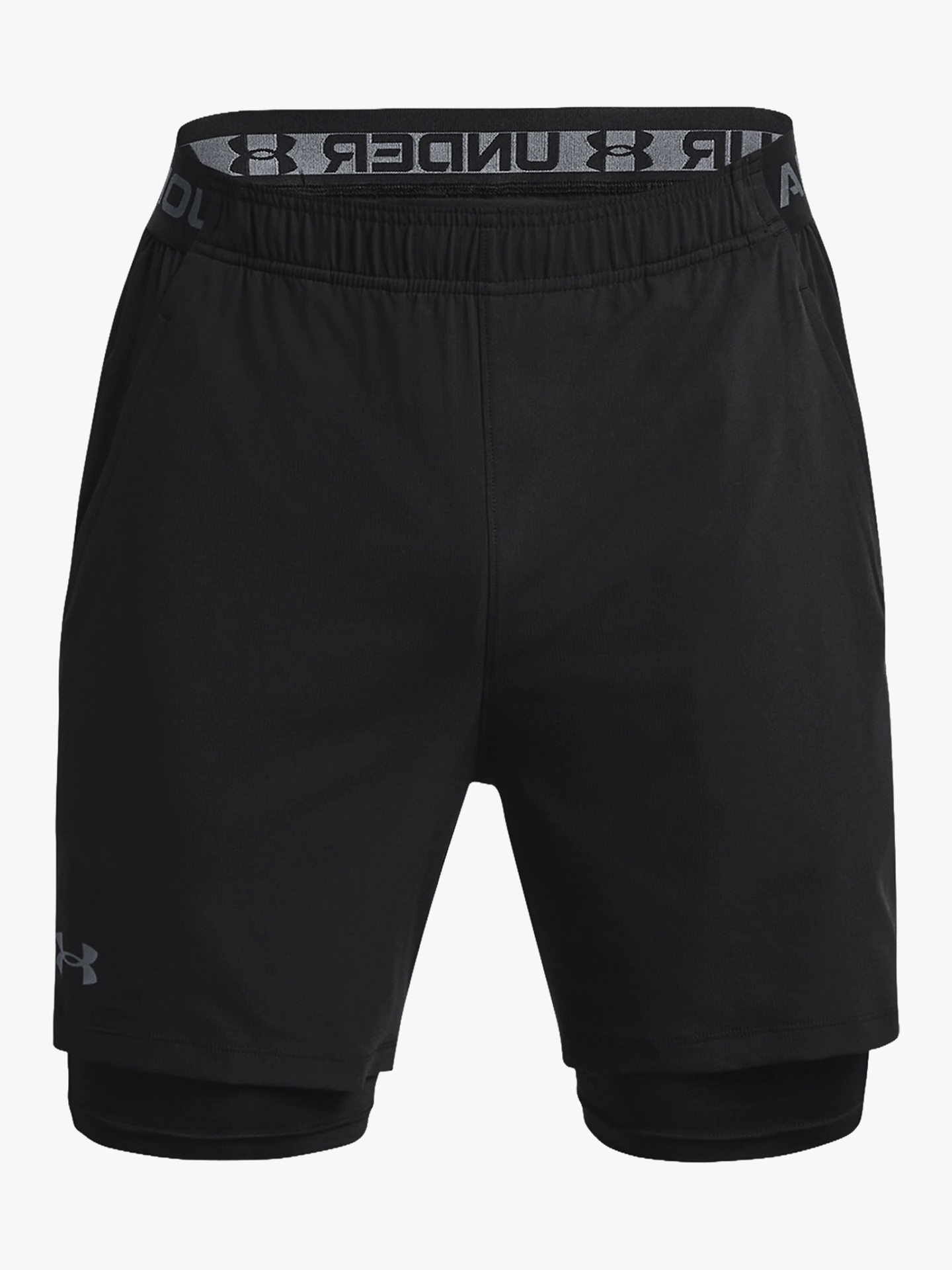 Under Armour Vanish Woven 2in1 Shorts Black / Pitch Gray