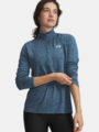 Under Armour Tech 1/2 Zip Twist Wham Blue / White